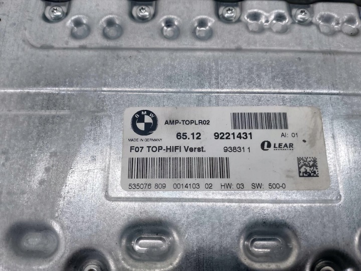 фото №6, Підсилювач bmw seria 7 f01 9221431 amp-toplr02