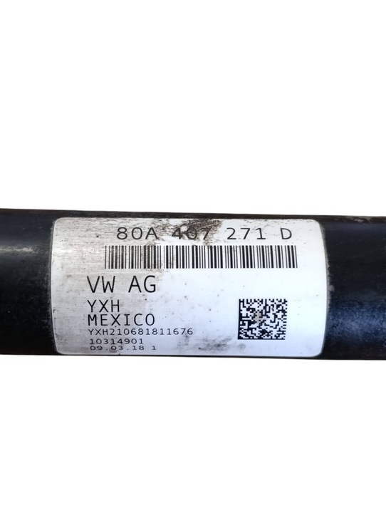 фото №7, Audi q5 sq5 2018 з спереду піввісь передня