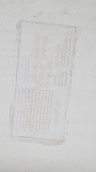 фото №4, Спойлер спойлер обтекатель закабинная коса левая daf xf 106