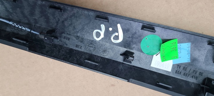 фото №14, Sq5 80a q5 планка dekor декоративна двері sline 1nk права перед 80a867410t