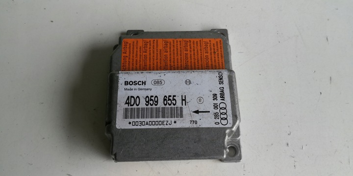 фото №1, Audi a8 d2 модуль подушок 4d0959655h