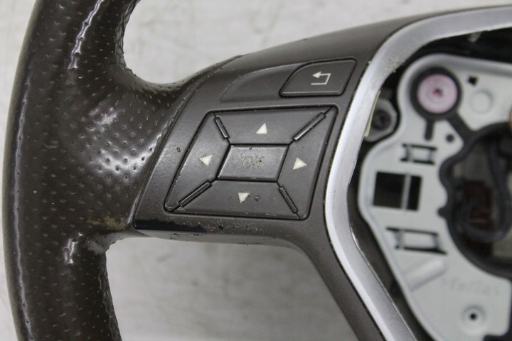 фото №6, Руль кожа коричневая мульти mercedes w207 w212