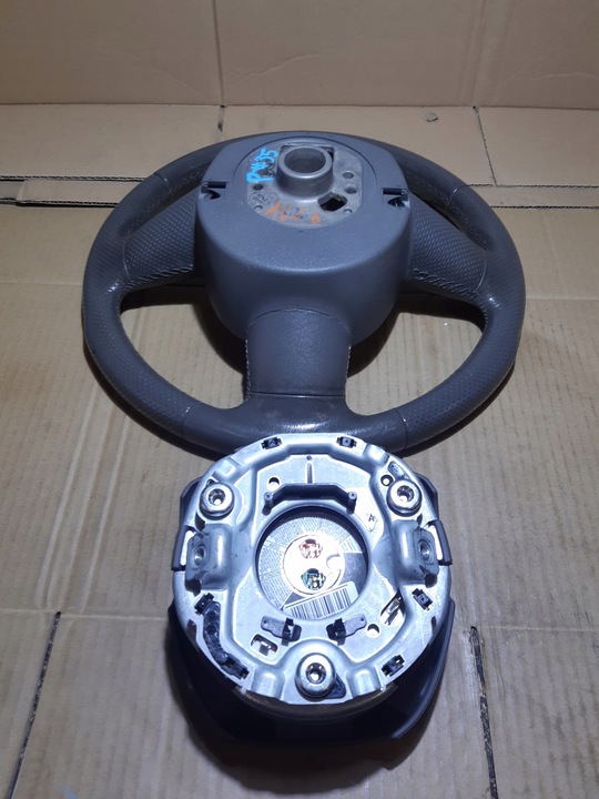 фото №7, A6 c6 руль трёхспицевый подушка безопасности кожа 4f0419091h