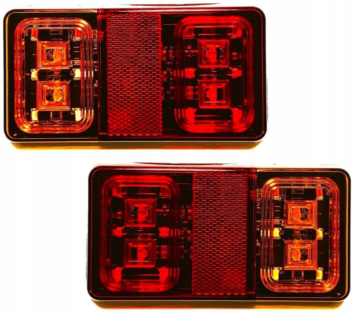 фото №1, Лампа задняя прицепы комбинированная led диодный пара