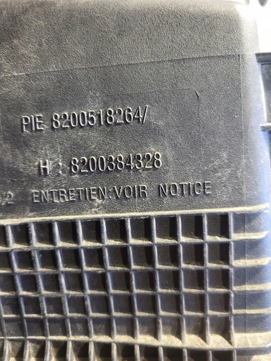фото №8, Корпус фільтра повітря renault laguna ii рестайлінг 2.0 dci 8200384328