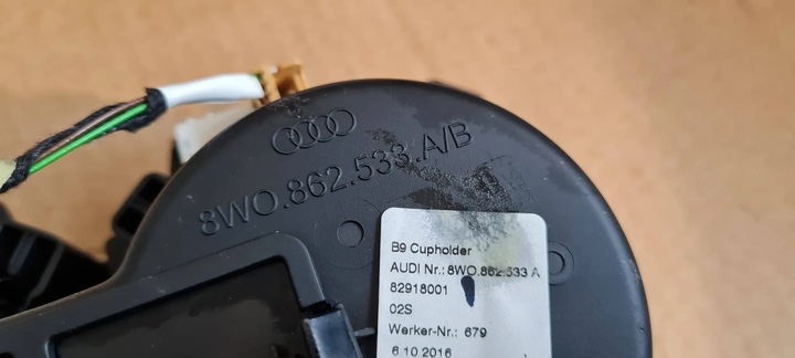 фото №6, A4 b9 8w держатель na кружки подстаканник подсвечиваемый led 8w0862533a a5 8w