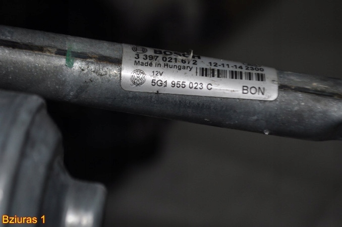 фото №7, Механізм kom.wycieraczki vw golf vii 7 5g1955119a