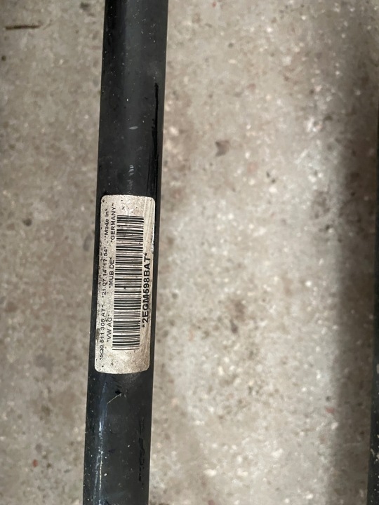 фото №6, Тележка балка подвески зад комплектный vw golf vii hb 5q0505315g