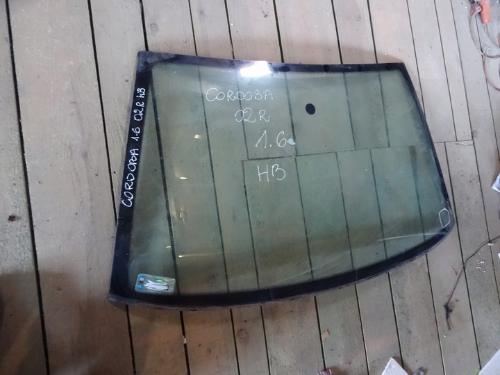фото №2, Cordoba 02' hb стекло лобовое перед передняя