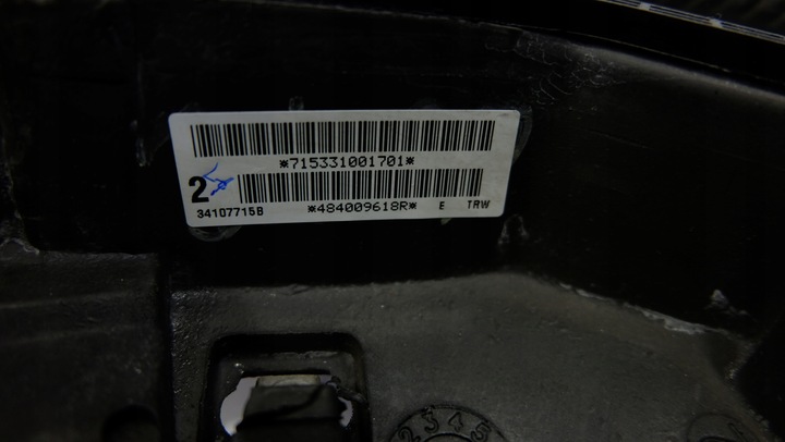 фото №9, Renault twingo ii руль кожа 484009618r
