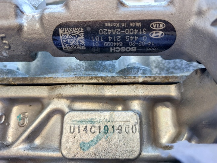 фото №13, Двигун hyundai i30 ii 1.6 crdi 14r d4fb 133tyś