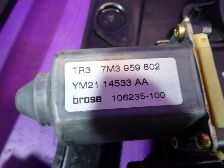 фото №5, Ford galaxy i mk1 00-06 підйомник вікна перед правий ym2114533aa 7m3959802