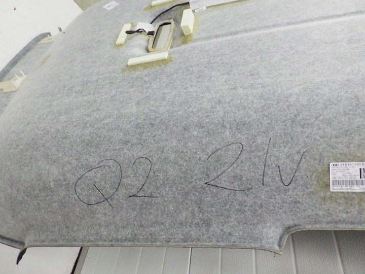 фото №11, Audi q2 81a 2021 стеля s-line 81a867505c vu5