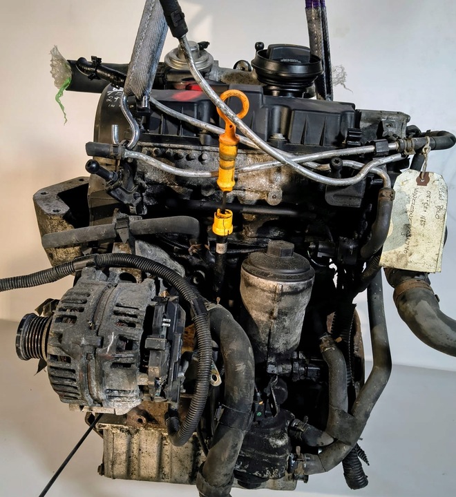 фото №6, Двигун комплектний bnv vw polo seat skoda 1.4 tdi
