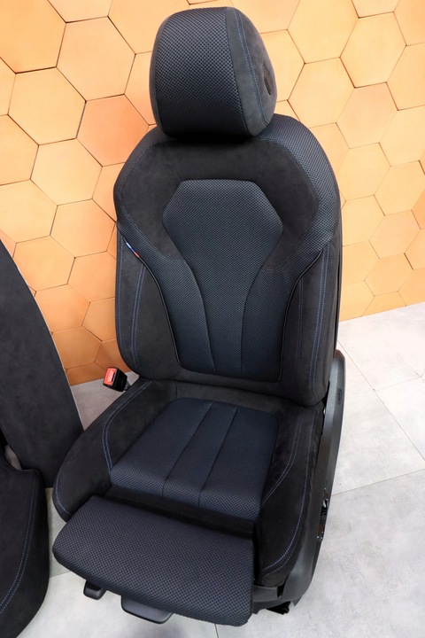 фото №8, Bmw 5' g30 lci салон сиденья з підігрівом sport алькантара антрацит 20 km !!