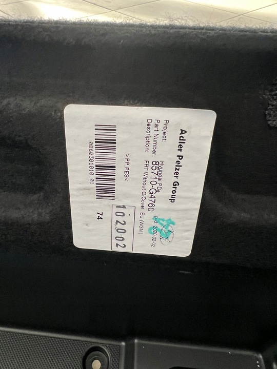 фото №8, Hyundai i30 iii 17- універсал бардачок підлога багажника комплект