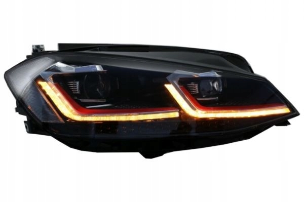 фото №11, Лампы vw golf 7,5 3/17- gti вид seq динамический rhd