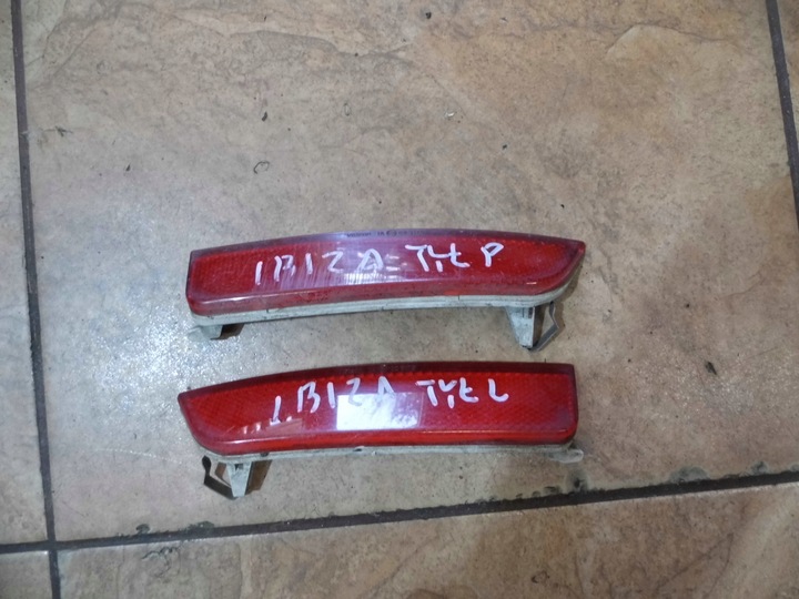 фото №1, Ibiza відбивач бампера праві лівий зад 6l6945106