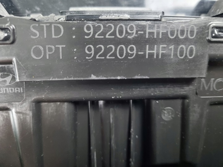 фото №16, Hyundai kona ev электрический ii 2023- led drl лампа перед передняя 92209hf100