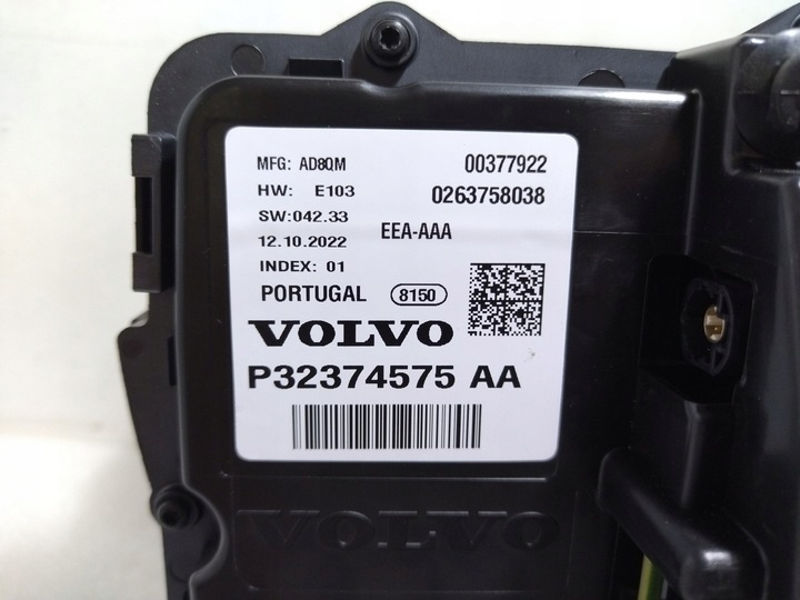 фото №8, 32374574 спидометр приборы виртуальный 7395km volvo s60 iii