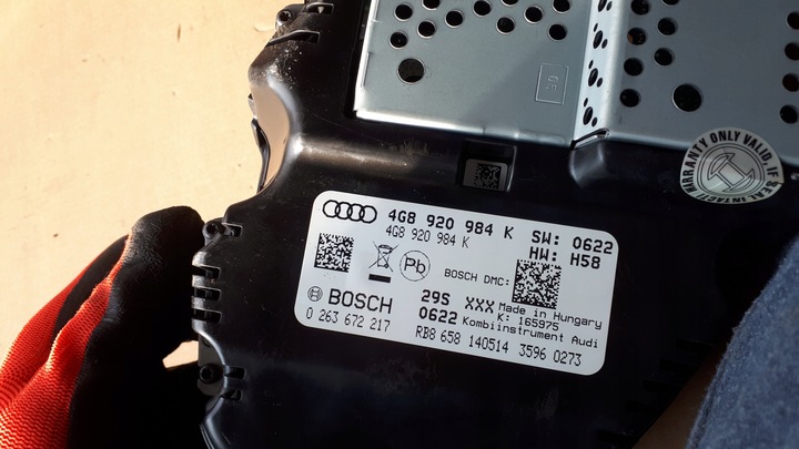 фото №8, A6 c7 4g спидометр манометр приборы 3.0 tfsi 4g8920984k