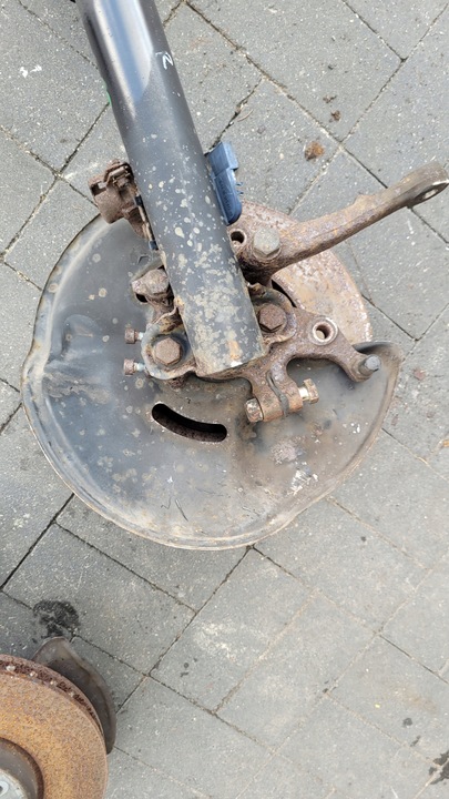 фото №8, Mercedes sl r129 поворотна опора праві перед