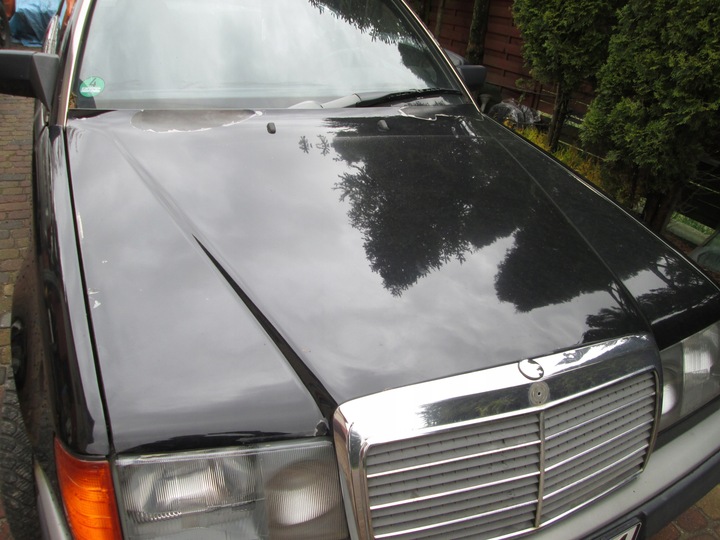 фото №4, Mercedes w124 купе sedan решётка радиатора капота решётка