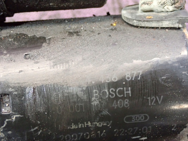 фото №7, Opel corsa c 03-06 1.2 80km стартер 0001107408 9 зубів