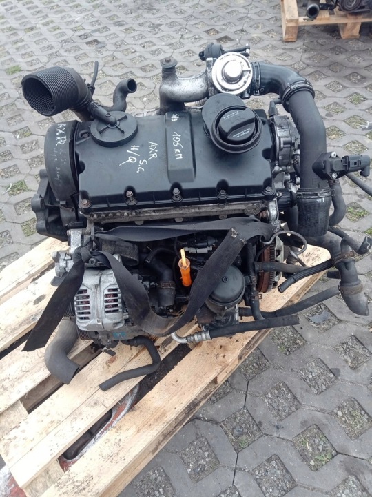 фото №8, Двигун axr 1.9tdi vw audi skoda seat голий стійка
