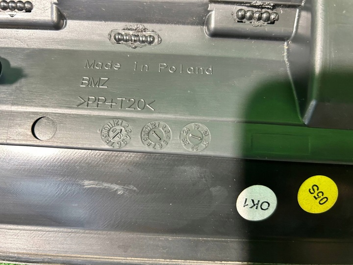 фото №9, Porsche macan 95b рестайлінг gts 21- планка двері лівий зад задня 95b8398891r