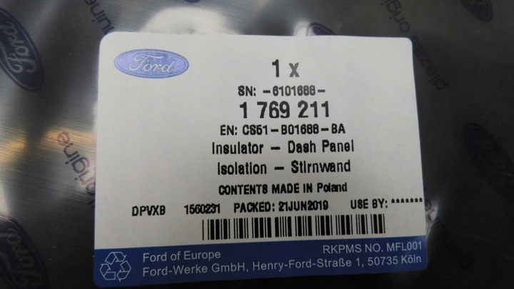 фото №3, Шумоізоляція капота ford ka mk2 2008-16