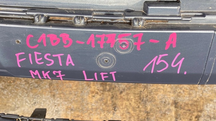 фото №13, Ford fiesta mk7 рестайлинг бампер перед переднее c1bb-17757-a
