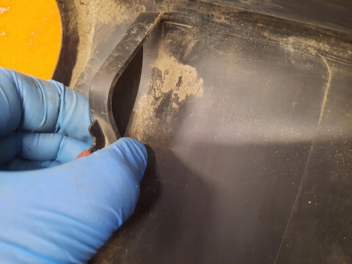 фото №9, Lexus rx v 22- поріг правий зад планка двері права задня 75743-48030