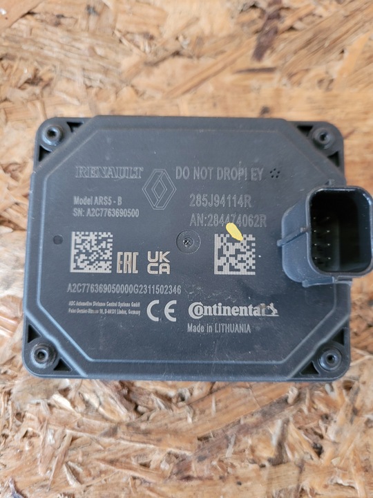 фото №5, Радар датчик дистроник dacia sandero iii 1.0 автомат 285j94114r
