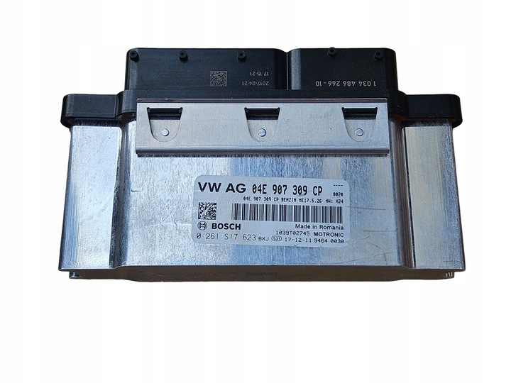 фото №1, Ecu vw polo 1.6 mpi 0261s17623 04e907309cp додам