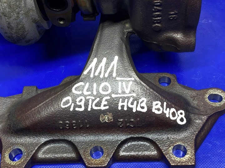 фото №12, Турбіна turbo 8201234380 clio iv 0.9 tce h4bb408 dacia sandero