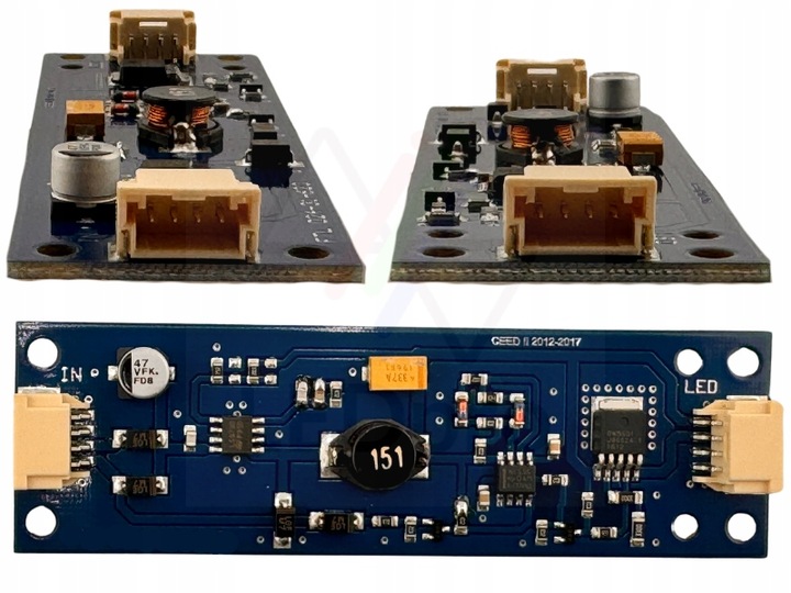 фото №3, Модуль плата блок керування світла денних led drl ремонт лампа kia ceed ii 2