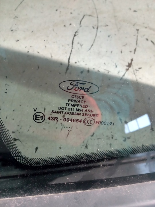 фото №5, Ford kuga mk3 скло кузовна ліва задня зад