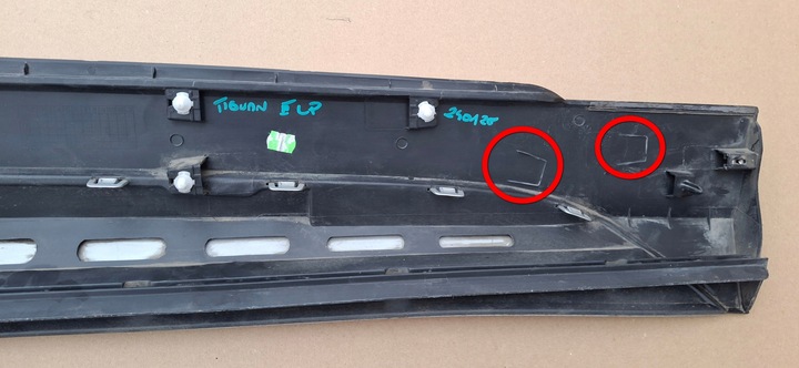 фото №9, Vw tiguan ii 5na планка накладка дверь левый перед 5na854939s