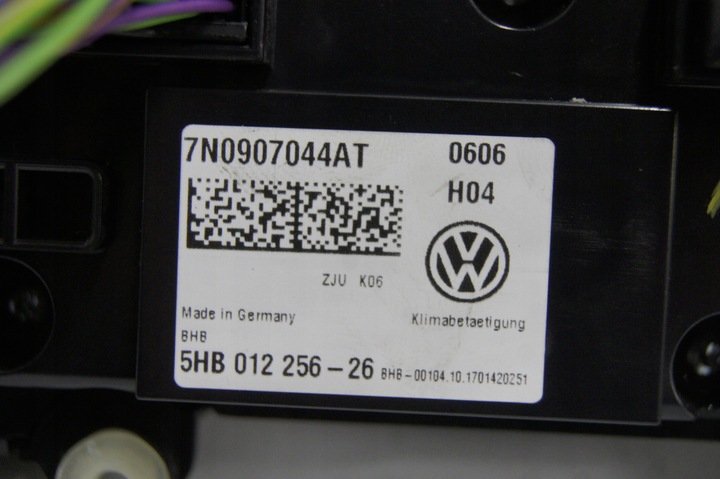 фото №7, Панель кондиціонера seat alhambra ii 7n0907044at