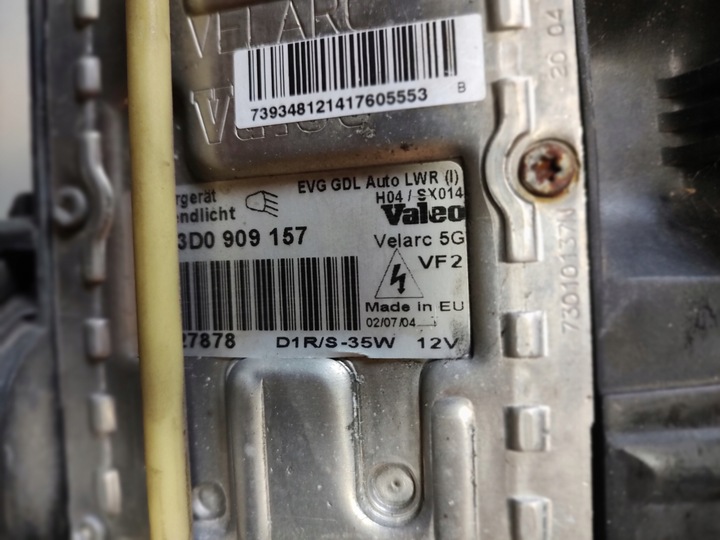 фото №6, Touareg 7l лампа перед ліва ксенон 7l6941015bk