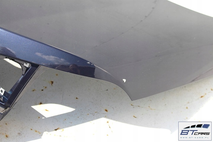 фото №7, Vw eos крышка задняя зад багажника 1q0827025 1q0 827 025 1q цвет тёмно-синяя