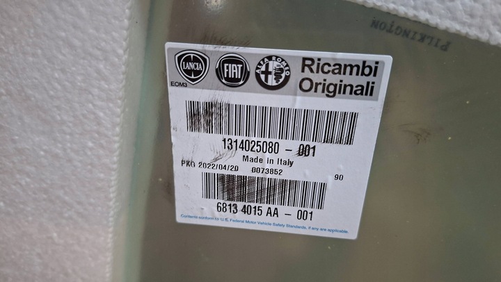 фото №2, Стекло кузовная зад doka рама коробка передач fiat ducato boxer jumper 06- новая