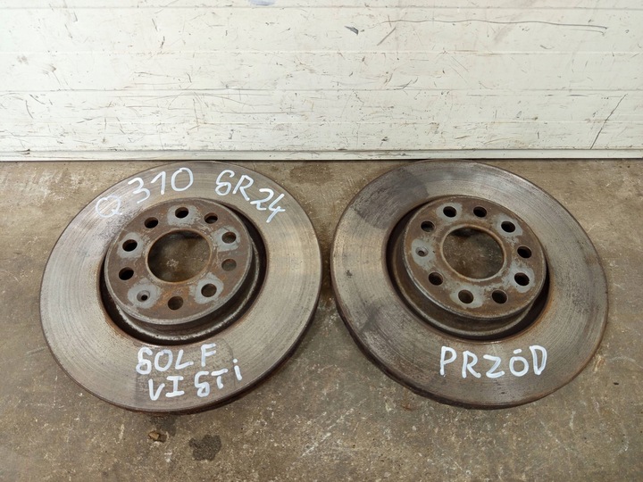 фото №3, Суппорт зажимы диски перед зад swap vw golf vi gti перед 310 mm