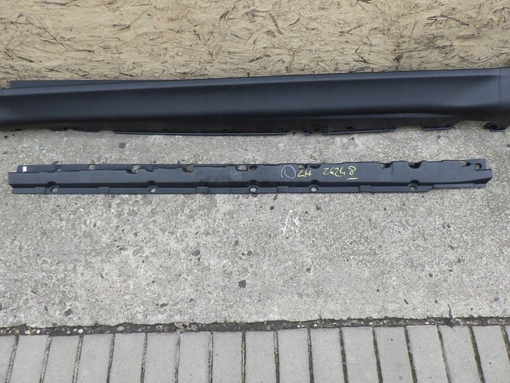 фото №3, Bmw x5 e70 06- поріг накладка права ліва каркас