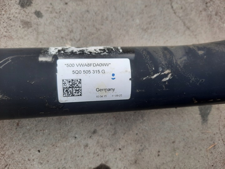 фото №5, Балка вісь задня підвішування візок зад golf vii audi a3 8v 5q0505315g