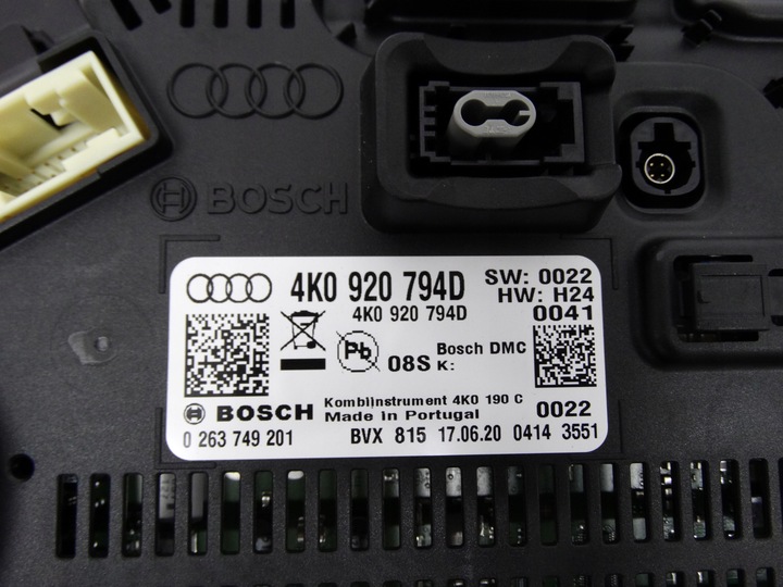 фото №10, Audi a6 c8 a7 c8 4k спідометр  digital віртуальний 4k0920794d оригінальний