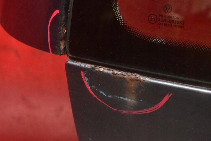 фото №5, Кришка багажника зад задня сірий vw golf 4 iv універсал 97-06