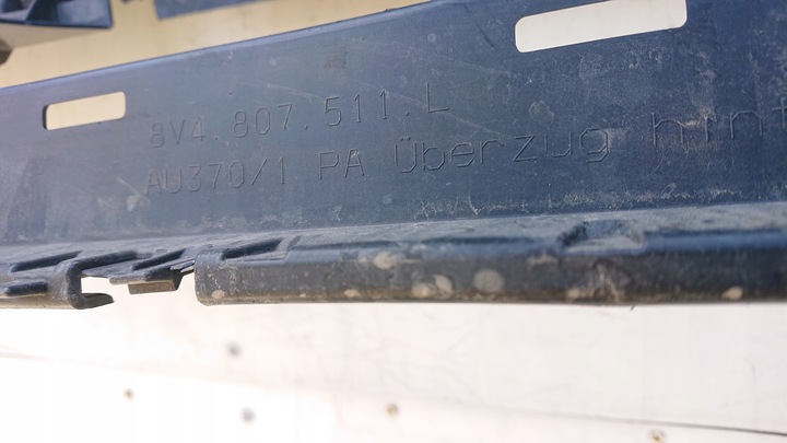 фото №10, Audi a3 8v рестайлинг 16- sportback бампер задний зад