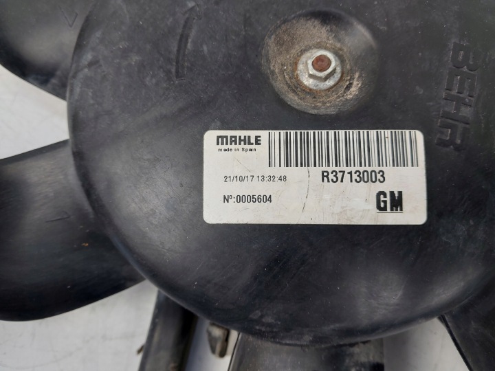 фото №6, Вентилятор охлаждения радиатора (диффузор) 13330994 opel meriva b 1.4 16v
